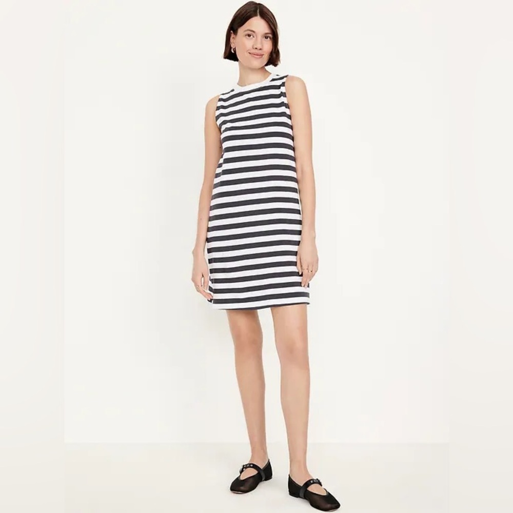 Old Navy Vintage Sleeveless Mini T-Shirt Dress